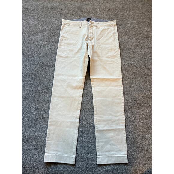 J.Crew 484 Slim-Fit Bergen 5-Pocket Pants Sandwashed Canvas 31x30 NWOT - Picture 3 of 10